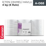 İÇTEN ÇEKMELİ HAVLU VİLO 6LI 3.5 KG (8300)