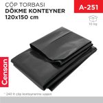 ÇÖP TORBASI KONTEYNER DÖKME (120*150 CM)