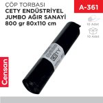 ÇÖP TORBASI JUMBO AĞIR SANAYİ 800 GR (80*110 CM)