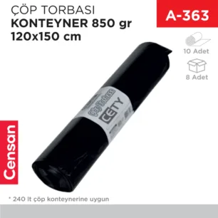 ÇÖP TORBASI KONTEYNER 1000 GR (120*150 CM)