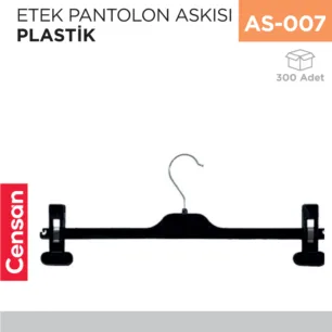 ETEK PANTOLON ASKISI PLASTİK
