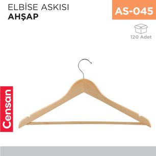 ELBİSE ASKISI AHŞAP