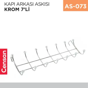 KAPI ARKASI ASKISI KROM 7Lİ