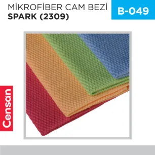 MİKROFİBER CAM BEZİ SPARK 40*40 CM (2309)