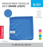 MİKROFİBER TEMİZLİK BEZİ SPARK 40*40 CM (2307)