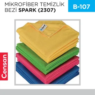 MİKROFİBER TEMİZLİK BEZİ SPARK 40*40 CM (2307)