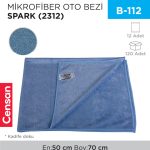MİKROFİBER OTO BEZİ SPARK 50*70 CM (KADİFE)(2312)