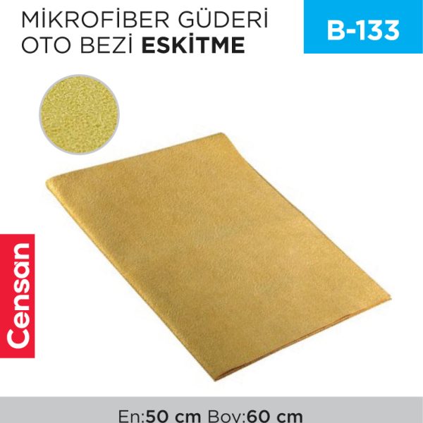 GÜDERİ MİKROFİBER OTO BEZİ ESKİTME 50*60 CM (6310)