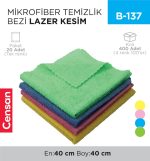 MİKROFİBER TEMİZLİK BEZİ CETY LAZER KESİM