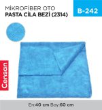 MİKROFİBER OTO PASTA CİLA BEZİ 50*60 CM (KUTULU) (E07-6050-400)