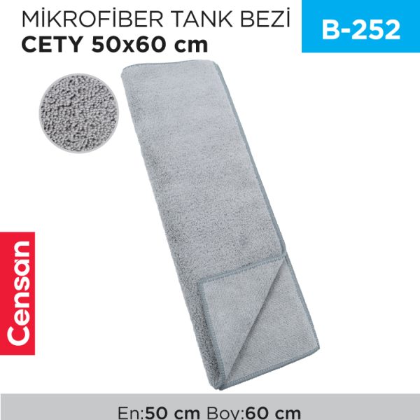 MİKROFİBER TANK BEZİ 50*60 CM (CETY)(B252)