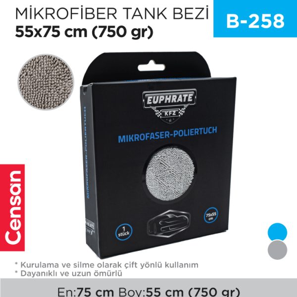 MİKROFİBER TANK BEZİ 55*75 CM (E30-7555-750)