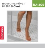 BANYO VE KÜVET PASPASI VANTUZLU 38 CM*69 CM