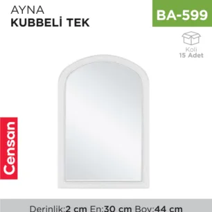 AYNA KUBBELİ TEK KÜÇÜK (671)