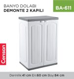 BANYO DOLABI DEMONTE 2 KAPILI (805)