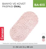 BANYO VE KÜVET PASPASI OVAL 34 CM*68 CM (GP-130)