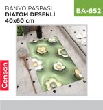 BANYO PASPASI DİATOM DESENLİ 40*60 CM (720)