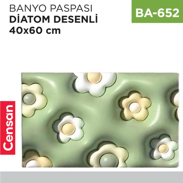 BANYO PASPASI DİATOM DESENLİ 40*60 CM (720)