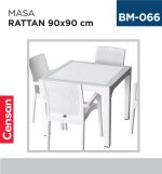 MASA RATTAN 90 CM*90 CM (2574)