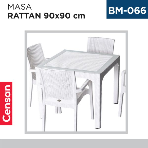 MASA RATTAN 90 CM*90 CM (2574)