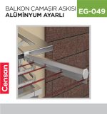 KÜPEŞTE BALKON ÇAM. ASK. AL. AYARLI( CAM BALKON)