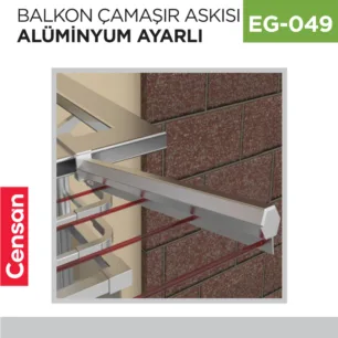 KÜPEŞTE BALKON ÇAM. ASK. AL. AYARLI( CAM BALKON)