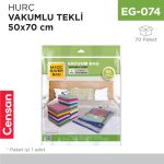 HURÇ VAKUMLU TEKLİ 50 CM*70 CM (L)
