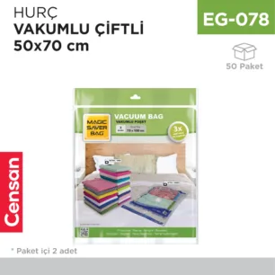 HURÇ VAKUMLU 2Lİ 50 CM*70 CM (L)