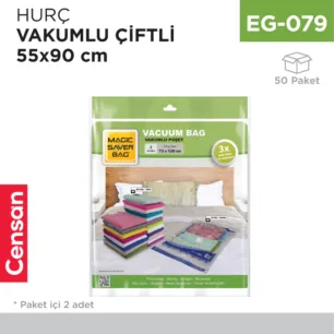 HURÇ VAKUMLU 2Lİ 55 CM*90 CM ( XL)