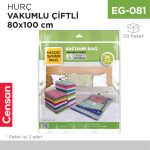 HURÇ VAKUMLU 2Lİ 80 CM*100 CM (XXL)