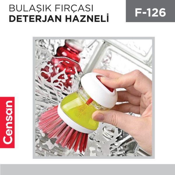 BULAŞIK FIRÇASI DETERJAN HAZNELİ (TP-110)