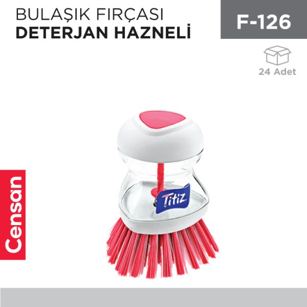 BULAŞIK FIRÇASI DETERJAN HAZNELİ (TP-110)