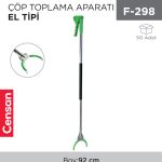 ÇÖP TOPLAMA APARATI EL TİPİ YENGEÇ (007)