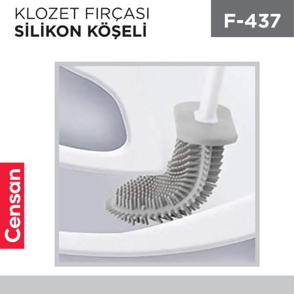 KLOZET FIRÇASI SİLİKON KÖŞELİ (6034)(850220)(850201)