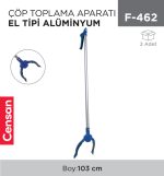 ÇÖP TOPLAMA APARATI EL TİPİ ALÜMİNYUM 100 CM (LP600)