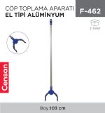 ÇÖP TOPLAMA APARATI EL TİPİ ALÜMİNYUM 100 CM (LP600)