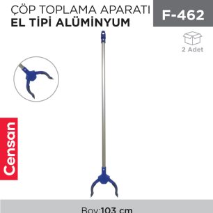 ÇÖP TOPLAMA APARATI EL TİPİ ALÜMİNYUM 100 CM (LP600)