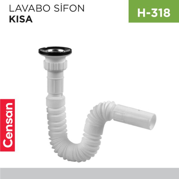 LAVABO SİFON KISA