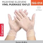 MUAYENE ELDİVENİ VİNİL PUDRASIZ 100LÜ