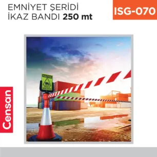 EMNİYET ŞERİDİ İKAZ BANDI 250 MT