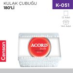 KULAK ÇUBUĞU 180Lİ (KARE KUTU)