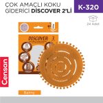 ÇOK AMAÇLI KOKU GİDERİCİ DİSCOVER 2Lİ (148-051-52-53)