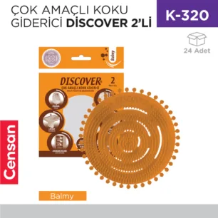 ÇOK AMAÇLI KOKU GİDERİCİ DİSCOVER 2Lİ (148-051-52-53)