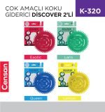 ÇOK AMAÇLI KOKU GİDERİCİ DİSCOVER 2Lİ (148-051-52-53)