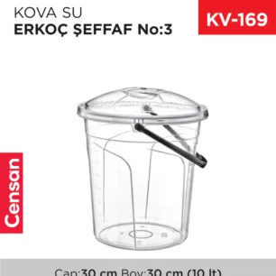 KOVA SU NO:3 ERKOÇ ŞEFFAF (E-320)