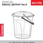 KOVA SU NO:4 ERKOÇ ŞEFFAF (E-321)