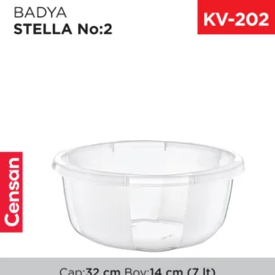 BADYA STELLA ŞEFFAF NO:2 (7 LT) (E-174)