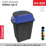 HİPPO ÇÖP KOVASI 50 LT (UP220)