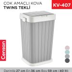 ÇOK AMAÇLI KOVA TWINS TEKLİ 40 LT(6139)