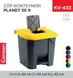 ÇÖP KONTEYNERİ PLANET 30 LT (UP 225)
